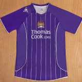 2007/08 Man City Away Purple Retro Soccer jersey