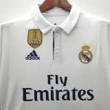 2016/17 R MAD Home White Retro Soccer jersey