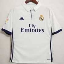 2016/17 R MAD Home Retro Soccer jersey