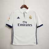 2016/17 R MAD Home Retro Soccer jersey