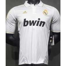[PLAYER] 2011/12 R MAD Home White Retro Soccer jersey