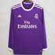 2016/17 R MAD Away Retro Long Sleeve Soccer jersey
