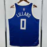 2024/25 BUCKS LILLARD #0 NBA Jerseys
