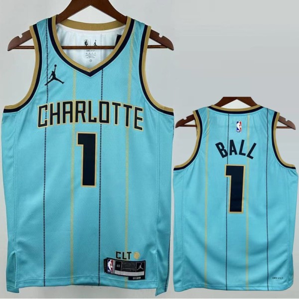 2024/25 HORNETS BALL #1 NBA Jerseys