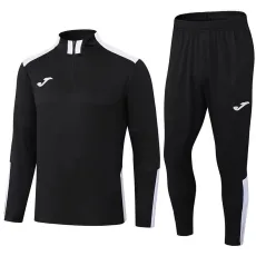 2025/26 Black Half Pull Tracksuit