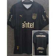 2025/26 CA Penarol Away Black Fans Soccer jersey