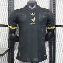 [PLAYER] 2025 Mexico Special Edition Black Gold Cup Player Soccer jersey