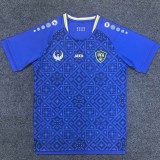 2025 Uzbekistan Home Blue Fans Soccer jersey