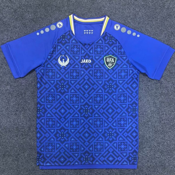 2026 Uzbekistan Home Blue Fans Soccer jersey