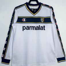 2002/03 Parma Away Retro Long Sleeve Soccer jersey