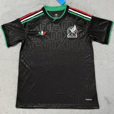 2025 Mexico Black Training Shirts