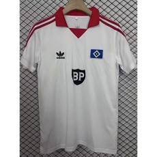 1980/1981 Hamburger SV Home White Retro Soccer jersey