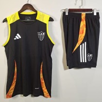 2025/26 Atletico Mineiro Black Training Shorts Suit