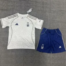 2025/26 Nottingham Forest Away White Fans Kids Soccer jersey
