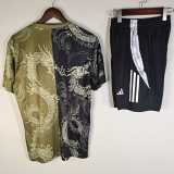 2025/26 R MAD Black brown Training Shorts Suit