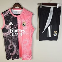 2025/26 R MAD lack pink Tank Training Shorts Suit