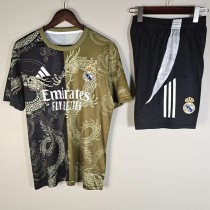 2025/26 R MAD Black brown Training Shorts Suit
