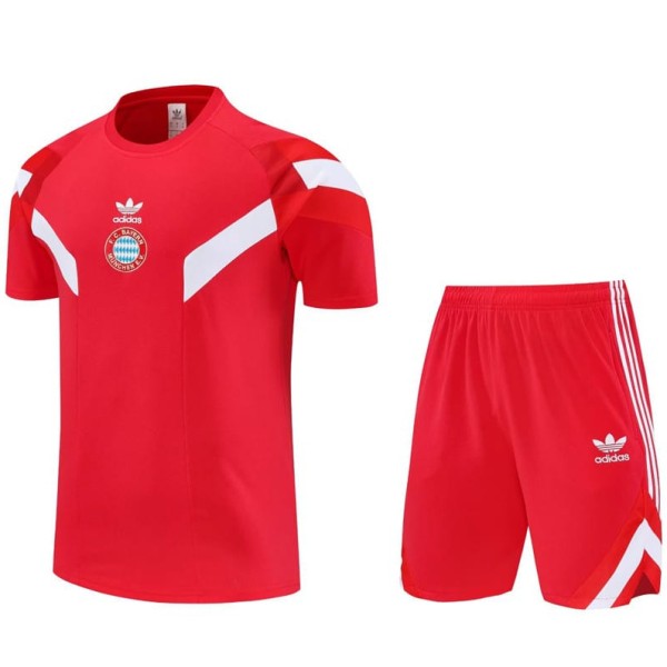 2025/26 Bayern Red Training Shorts Suit