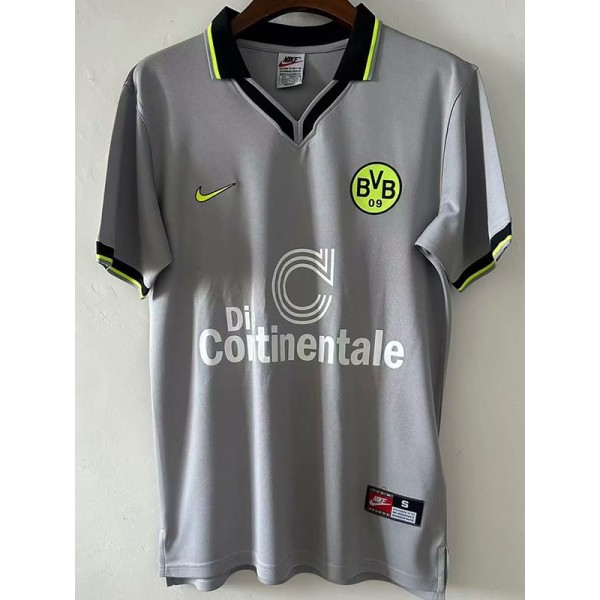 1997/98 Dortmund Away Retro Soccer jersey