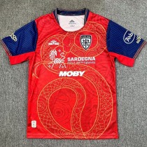 2024/25 Cagliari Calcio Special Edition Red Fans Soccer jersey