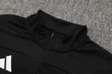 2025/26 WQD Black Half Pull Tracksuit