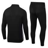2025/26 WQD Black Half Pull Tracksuit