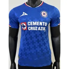 [PLAYER] 2025/26 Cruz Azul Home Blue Player Soccer jersey