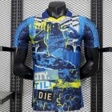 [PLAYER] 2025/26 Man City Special Edition Blue Player Soccer jersey