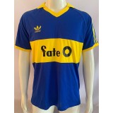 1986/87 Boca Juniors Home Blue Retro Soccer jersey