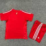 2009/10 LIV Home Red Retro Kids Soccer jersey