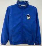 2025 Italy Blue & White Double Sided Windbreaker