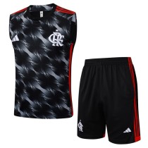 2025/26 Flamengo Black Training Shorts Suit
