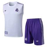 2025/26 R MAD White Training Shorts Suit