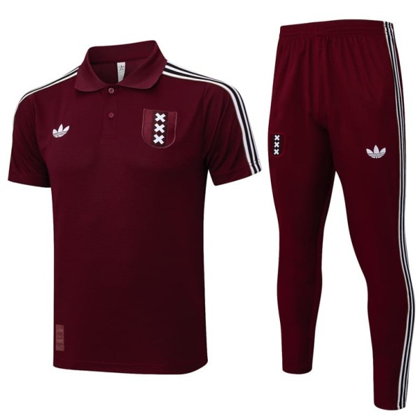 2025/26 Ajax Jujube red Tracksuit