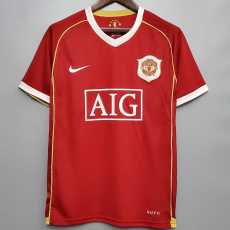 2006/07 Man Utd Home Retro Soccer jersey