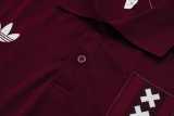 2025/26 Ajax Jujube red Tracksuit