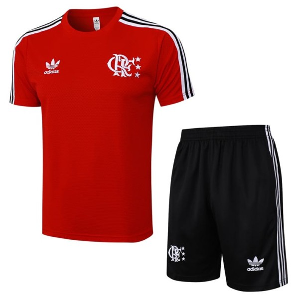 2025/26 Flamengo Red Training Shorts Suit