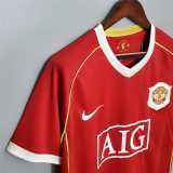 2006/07 Man Utd Home Retro Soccer jersey