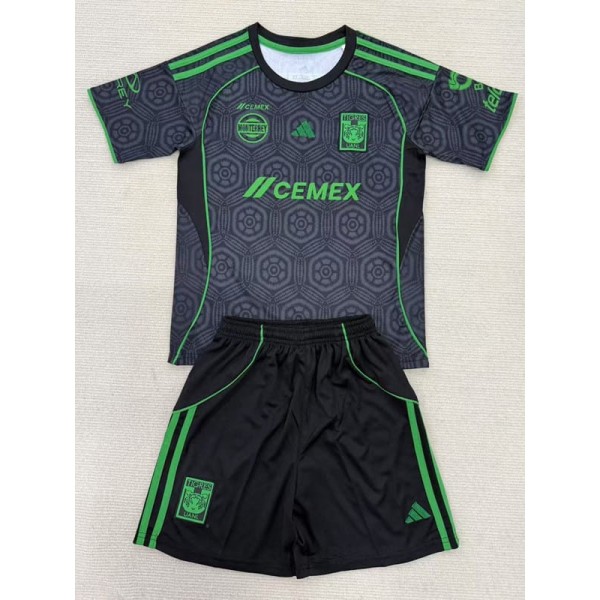 2025/26 Tigres UANL 3RD Fans Kids Soccer jersey
