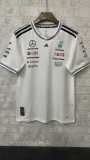 2025 Mercedes F1 White Racing Suit