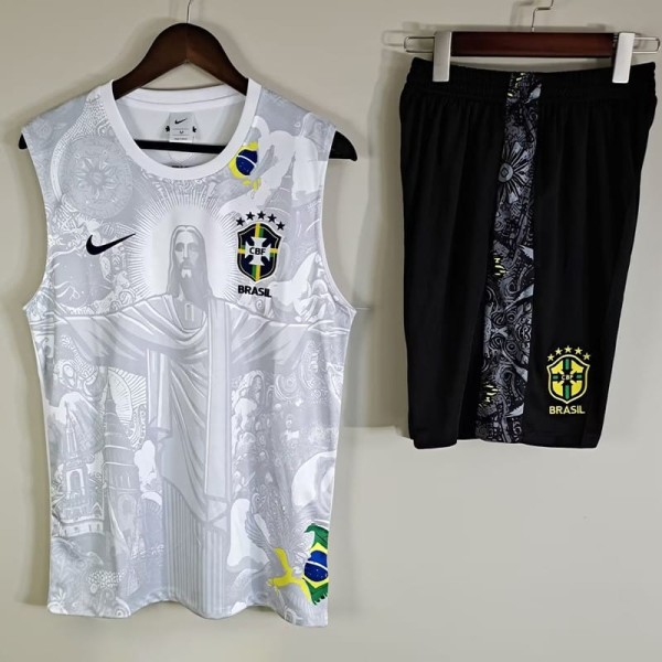 2025 Brazil Training Shorts Suit