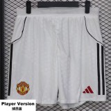 [PLAYER] 2025/26 Man Utd Home Player Soccer Shorts