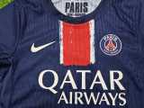 [PLAYER] 2024/25 PSG Home Blue Player Kids Soccer jersey