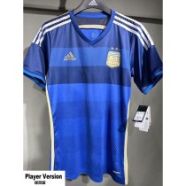 [PLAYER] 2014 Argentina Away Retro Soccer jersey