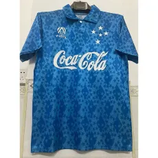 1993/94 Cruzeiro Home Retro Soccer jersey