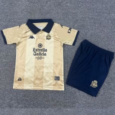 2024/25 La Coruna Commemorative Edition 25周年纪念版 Fans Kids Soccer jersey