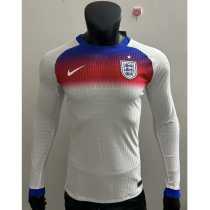 [PLAYER] 2025/26 England Home White Player Long Sleeve Soccer jersey