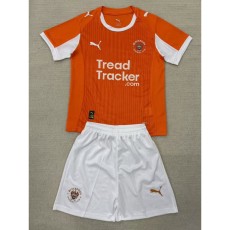 2025/26 Mighty Blackpool Home Fans Kids Soccer jersey