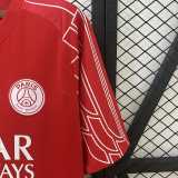 2025/26 PSG Special Edition Red Fans Soccer jersey