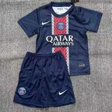 2025/26 PSG Home Fans Kids Soccer jersey